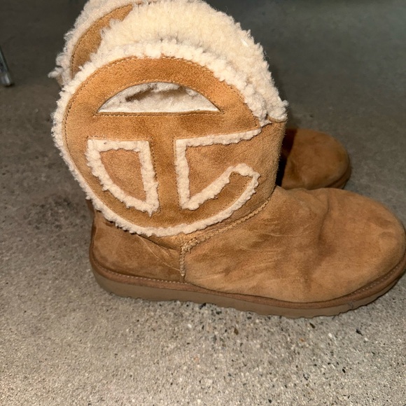 UGG Shoes - UGGxTelfar Tan Shearling Boots